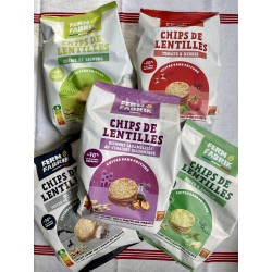 Chips de lentilles - Ferme...